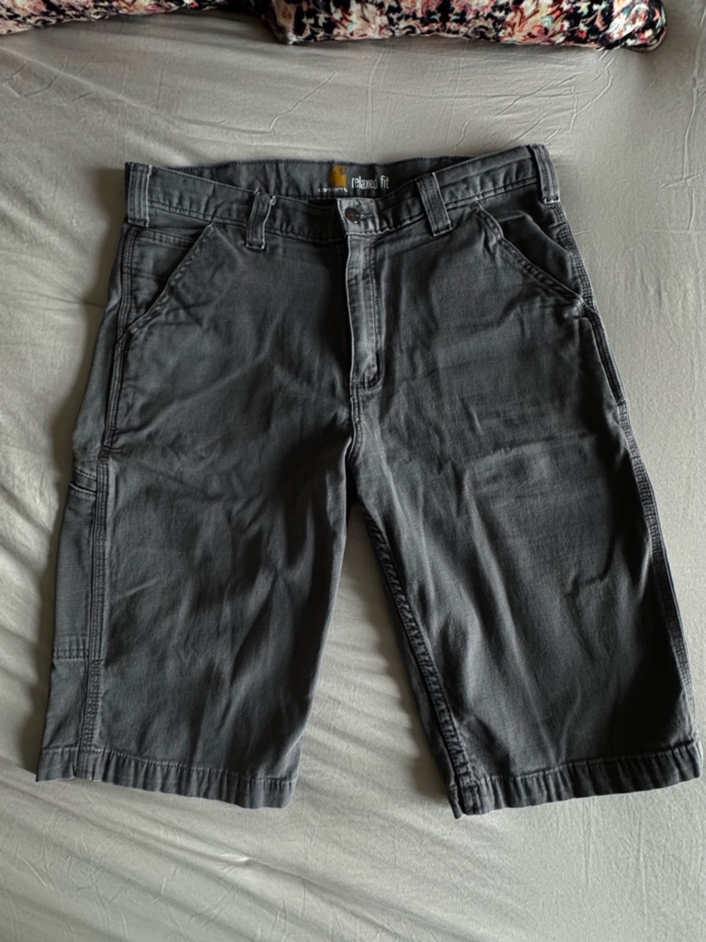 Carhartt Men's Gray Cargo Shorts